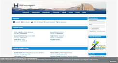 Desktop Screenshot of holnapmagazin.hu